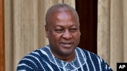 Shugaban kasar Ghana John Dramani Mahama