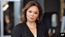 Наталія Весельницька розмовляє з журналістами в Москві