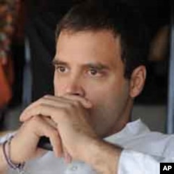 Rahul Gandhi, a lawmaker and son of India's ruling Congress party chief Sonia Gandhi. (file photo)
