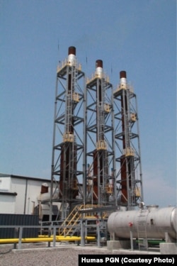 PT Perusahaan Gas Negara (Persero) Tbk memulai penyaluran gas bumi perdana ke Kawasan Industri Java Integrated Industrial and Port Estate (JIIPE) di Gresik, Jawa Timur sejak Selasa, 6 Maret 2018. (Foto: Humas PGN)