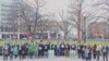 تجمع ایرانیان واشنگتن دی سی در اعتراص به ادامه حصر رهبران "جنبش سبز"