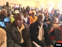 Zimbabwe's war veterans demanding houses, vehicles and increased allowances.