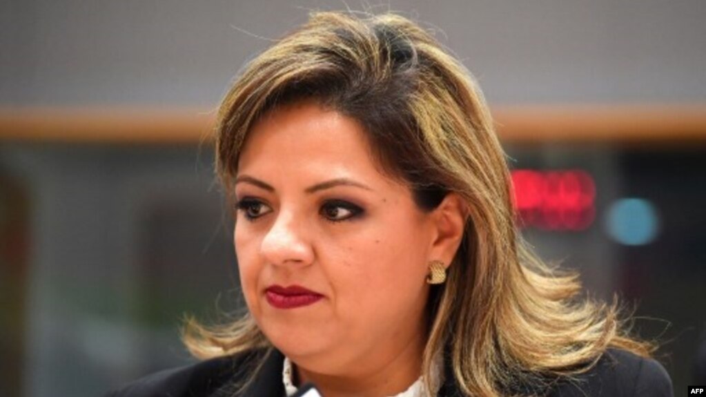 La ministra de Relaciones Exteriores de Guatemala, Sandra Erica Jovel Polanco, anunció la terminar del acuerdo de su país sobre la creación de la Comisión Internacional contra la Impunidad en Guatemala, CICIG. Foto de archivo.
