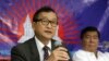 Lãnh tụ đối lập Campuchia Sam Rainsy.