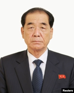 Pak Pong Ju, a member of the Presidium of the Political Bureau of the C. C., the Workers' Party of Korea, is pictured in this Korean Central News Agency handout photo released May 10, 2016.