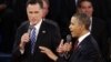 Obama y Romney de la pugna a las sonrisas