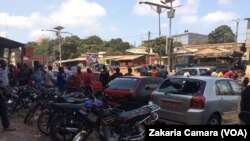 Une ville morte a été organisée à Conakry, en Guinée, le 12 mars 2018. (VOA/Zakaria Camara)