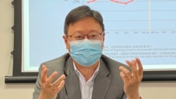 陳家洛擔憂23條立法加入間諜罪後， 外媒記者在香港的人身安全會受到威脅。(美國之音 湯惠芸)
