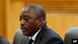 Joseph Kabila, président de la République démocratique du Congo (RDC)