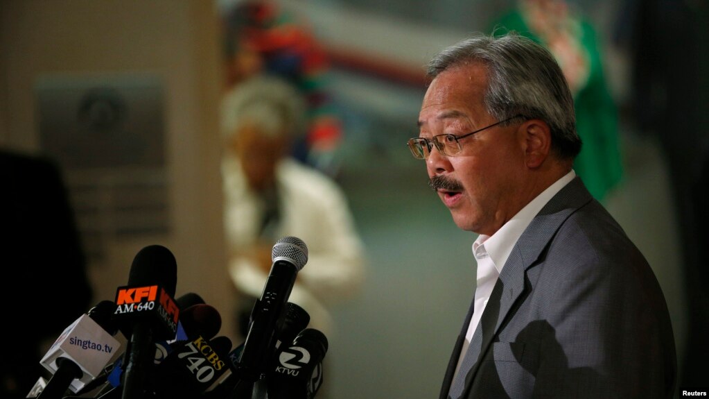 Thị trưởng thành phố San Francisco Ed Lee.