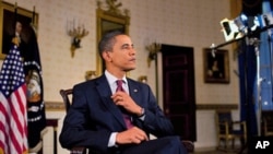 US President Barack Obama delivers the weekly address, 06 Mar 2010