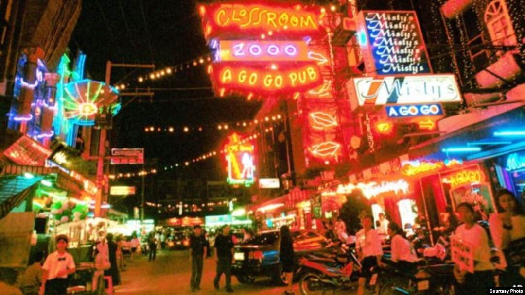 Các sinh hoạt đêm ở thành phố Pattaya, Thái Lan.