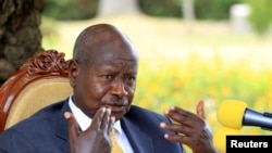 Rais wa Uganda Yoweri Museveni