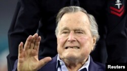 Bivši američki predsednik Džordž H W. Buš (arhivski snimak) 