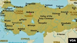 Turkey map