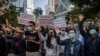 홍콩 주말 집회 평화롭게 진행