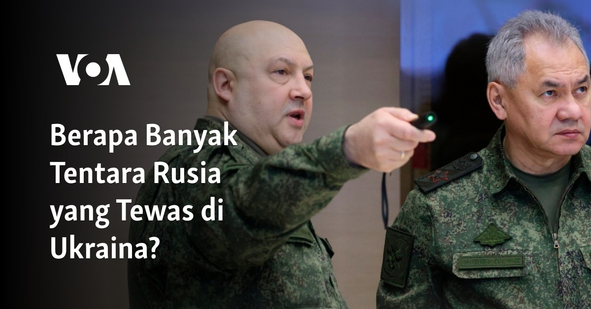 Berapa Banyak Tentara Rusia Yang Tewas Di Ukraina?