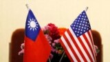 US Taiwan Flags