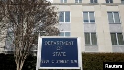 The State Department Building is pictured in Washington