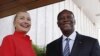Хиллари Клинтон встретилась с президентом Кот-д'Ивуара