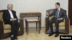 Said Jaliliy prezident Bashar al-Assad bilan ko’rishar ekan, xorijiy raqiblar bosimiga qarshi tura olgan ittifoqchi davlatni olqishladi.
