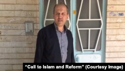 Iranian Kurdish teacher Bakhtiar Arefi, from the northwestern city of Sardasht, appears in this undated photo on the website of his Sunni Islamist political group, Call to Islam and Reform.
