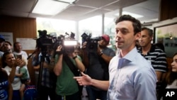 Jon Ossoff à Chamblee, en Géorgie.