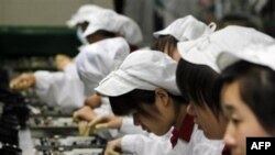 Công ty Foxconn có cả trăm ngàn nhân viên tại Trung Quốc