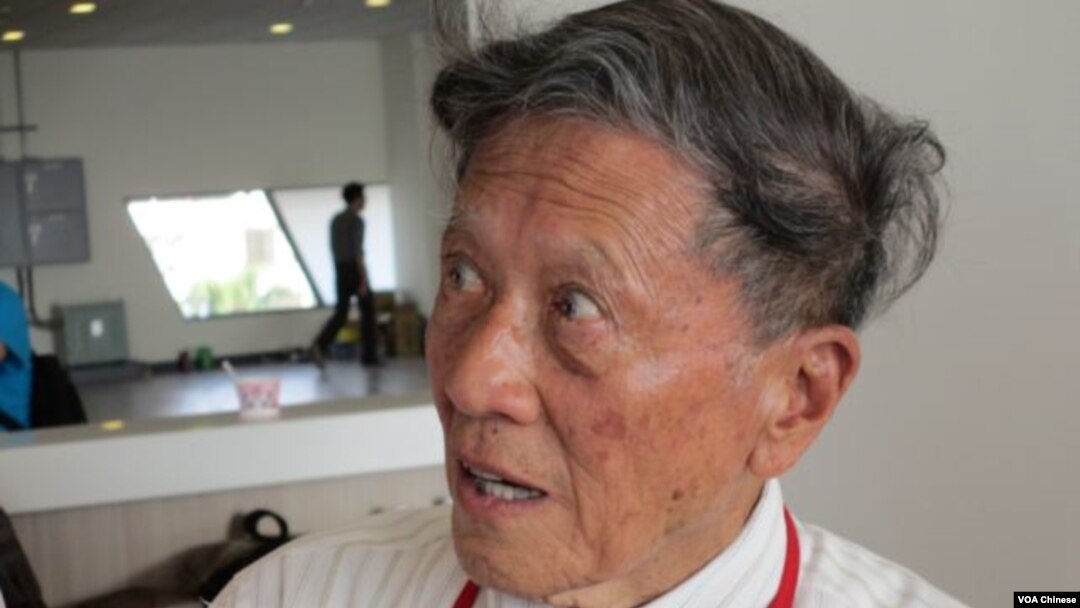 自由中國號船員 周傳鈞 (美國之音張永泰拍攝)