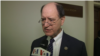 Democratic Congressman Brad Sherman speaks to VOA’s Persian Service on the sidelines of a briefing to members of the Organization of Iranian-American Communities (OIAC) at the Rayburn House Office Building in Washington, Jan. 24, 2017.