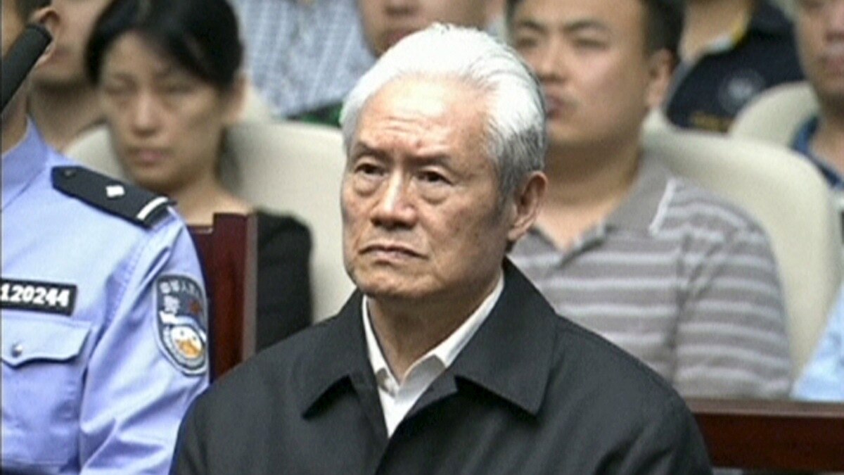 Chinese Former Official Sentenced To Life Term