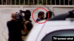 თბილისში რუსეთის მოქალაქის ვასამბეკ ბოკოვის აყვანის კადრები 12.06.2020