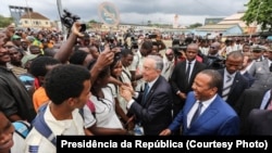 Marcelo Rebelo de Sousa em vista de estado a São Tomé e Príncipe