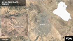 K1 military base, near Kirkuk, Iraq