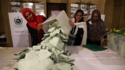 VOA Asia - Vote counting underway in Pakistan 