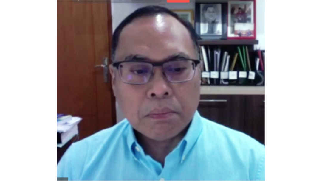 Guru Besar Hukum Internasional UI, Hikmahanto Juwana (screenshot).