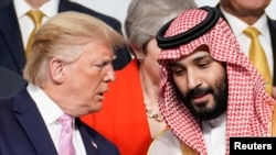 Donald Trump da Yarima Mohammed bin Salman 