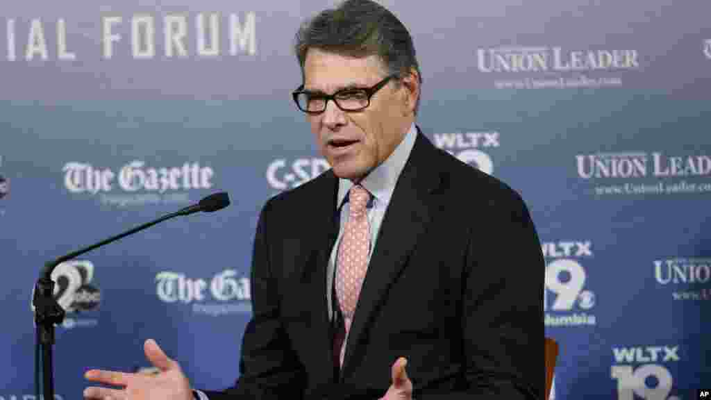 James Richard &quot;Rick&quot; Perry foi governador do Texas de 2000-2015.&nbsp;