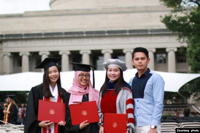 Nova meraih gelar doktoral dari Massachusetts Institute of Technology pada 2018 (foto: courtesy).