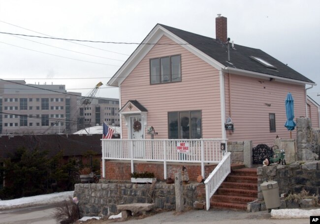美國康州新倫敦市居民凱露的家（2005年2月8日）