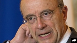 France's Foreign Minister Alain Juppe (file photo)