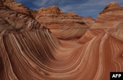 Nature gives us unique beauty. 'The Wave' rock formation is in a protected area of Arizona. (2017 File Photo)