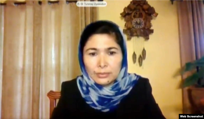 Şincan Uygur Özerk Bölgesi'ndeki kamplardan kurtulmayı başaran Tursunay Ziyawudun