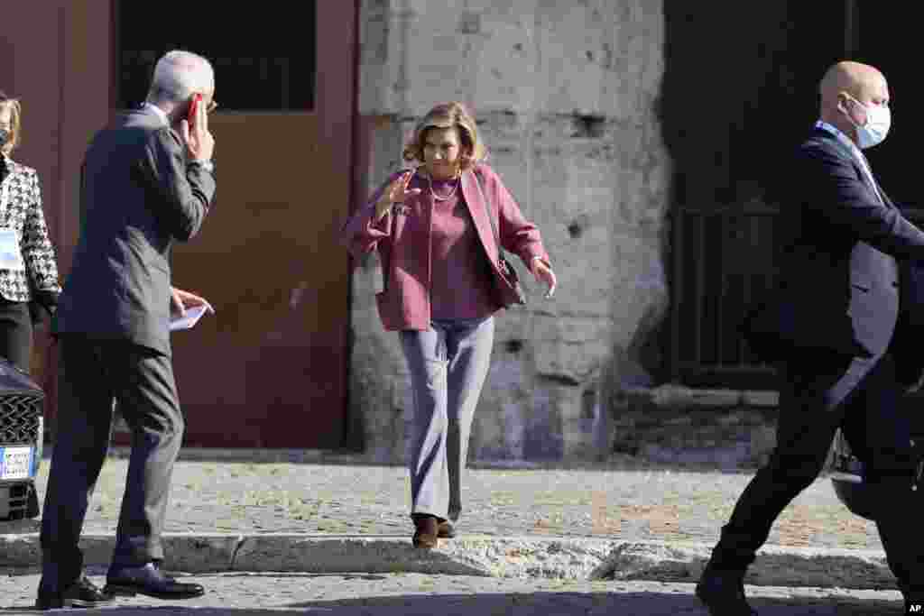 سرنا همسر ماریو دراگی نخست وزیر ایتالیا