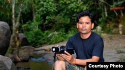 Leng Ouch is a longtime environmental activist who was named as one of the winners for the 2016 Goldman Environmental Prize. He has been investigated and documented illegal logging across Cambodia over the past 20 years. (Courtesy Photo of GEP)