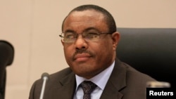 FILE - Ethiopian Prime Minister Hailemariam Desalegn.
