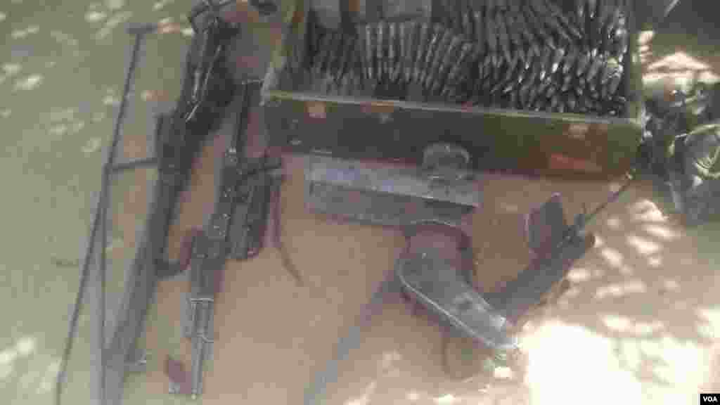 Kwanton-baunar da sojojin Birged ta 27 suka yi ma 'yan Boko Haram a Goniri dake karamar hukumar Gujba a Jihar Yobe