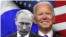 Ảnh ghép Tổng thống Mỹ Joe Biden (phải) và Tổng thống Nga Vladimir Putin 