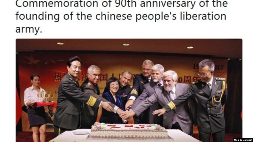 比利时劳伦特王子的推特图片（网络截图）