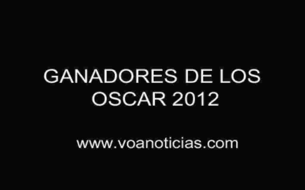 Ganadores de los Oscar 2012